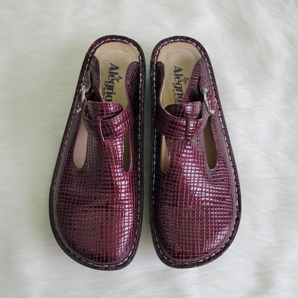 Alegria Shoes - Alegria Classic Jazzy Wine Clog Womens 41- US 10.5/11